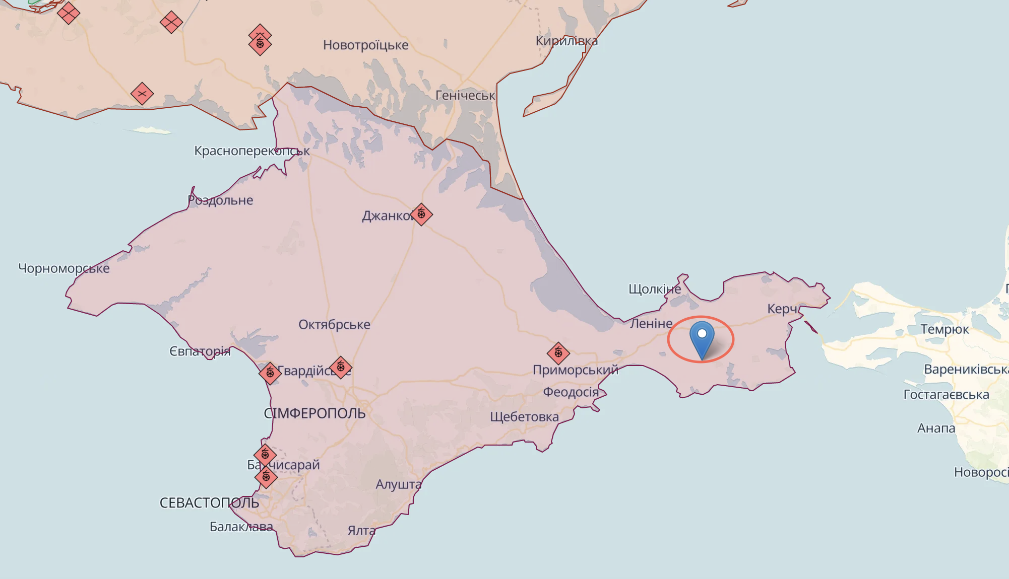 Російська крилата ракета &quot;Калібр&quot; впала в окупованому Криму, - ЗМІ